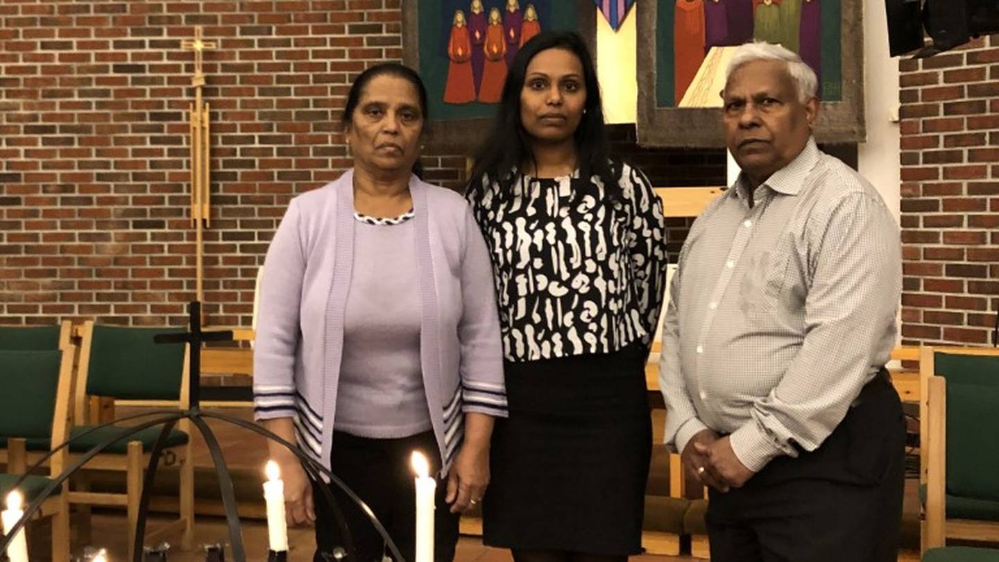 Merry Anjala, Anonipillai Johnsen Collin og datteren Dilani Johnson Collin kom til Norge fra Sri Lanka i 2009. De tør ikke reise tilbake i frykt for å bli forfulgt, fengslet og torturert.