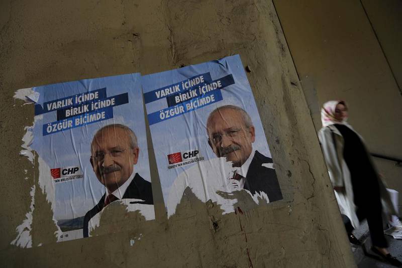 Tyrkia skal avholde valg 7. juni i år. Foto: REUTERS/Murad Sezer 