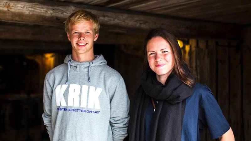 Tor Magnus Tveiten fra Mandal og Elise Hausberg Anfinsen fra Klepp jobber begge med kristent ungdomsarbeid. – Unge sammenligner eget indre med andres ytre, sier Hausberg Anfinsen.