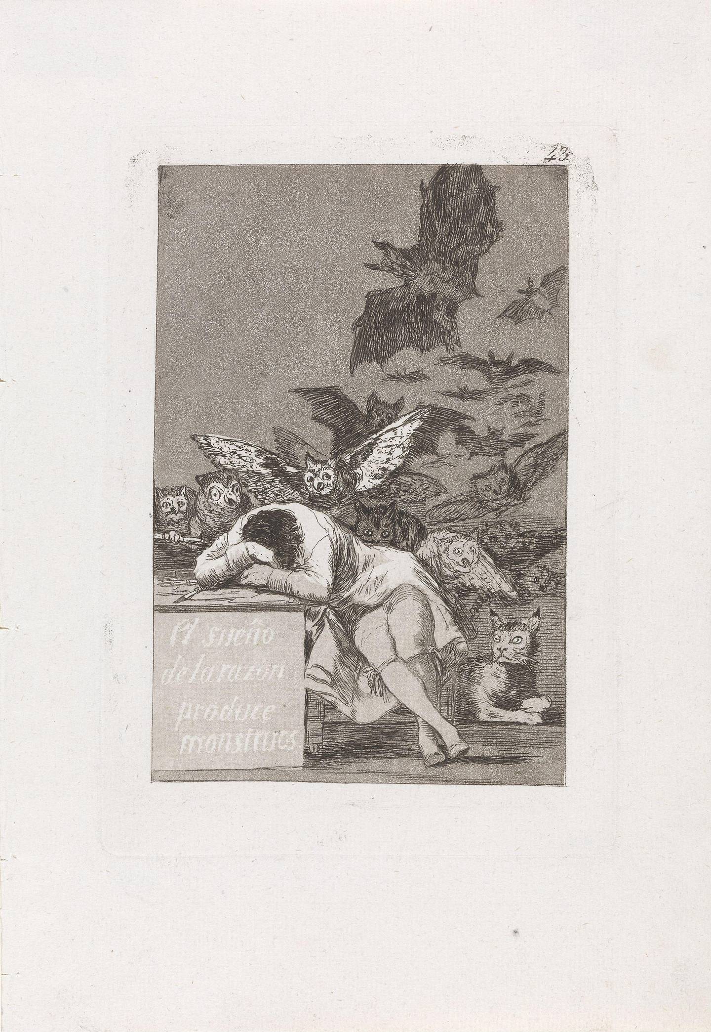 Goya Når fornuften sover
