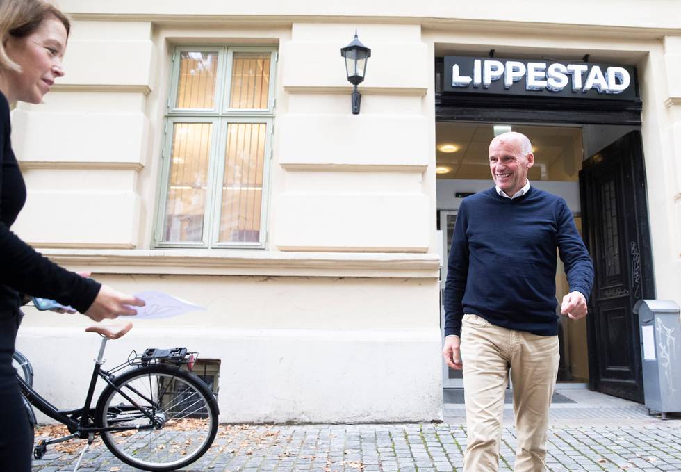 OSLO, NORGE 20200930. 
Advokat Geir Lippestad utenfor sitt kontor på Sehestedsplass
Foto: Berit Roald / NTB
