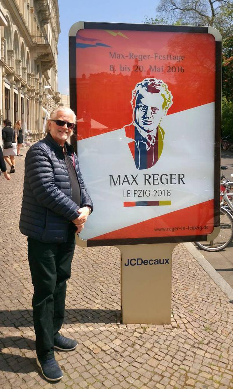 Iver Kleive har frontet Max Reger med sine innspillinger av orgelmusikkenhans. Nå har han vært i Leipzig under markeringen av 100-årsdagen for komponistens død.