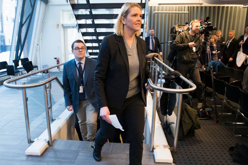 Sylvi Listhaug innkalte tirsdag morgen til pressekonferanse der hun meldte sin avgang som statsråd. 