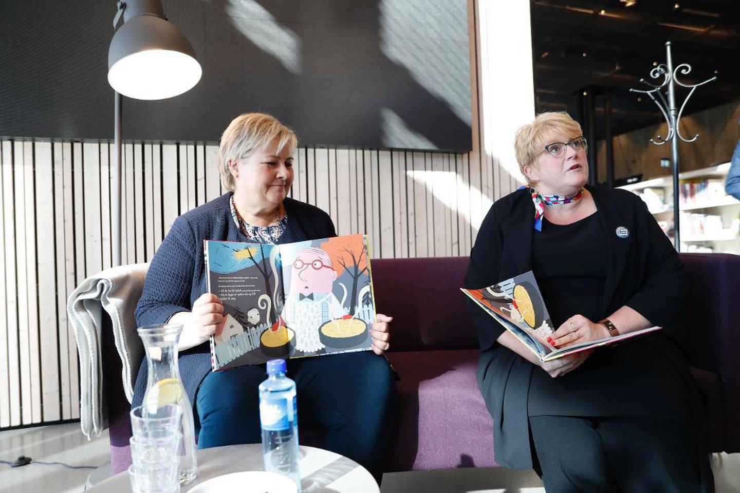 Lørdag møttes statsminister Erna Solberg og Venstre-leder Trine Skei Grande i Stjørdal. Glipper sperregrensen for Venstre, mister trolig Solberg statsministerjobben.