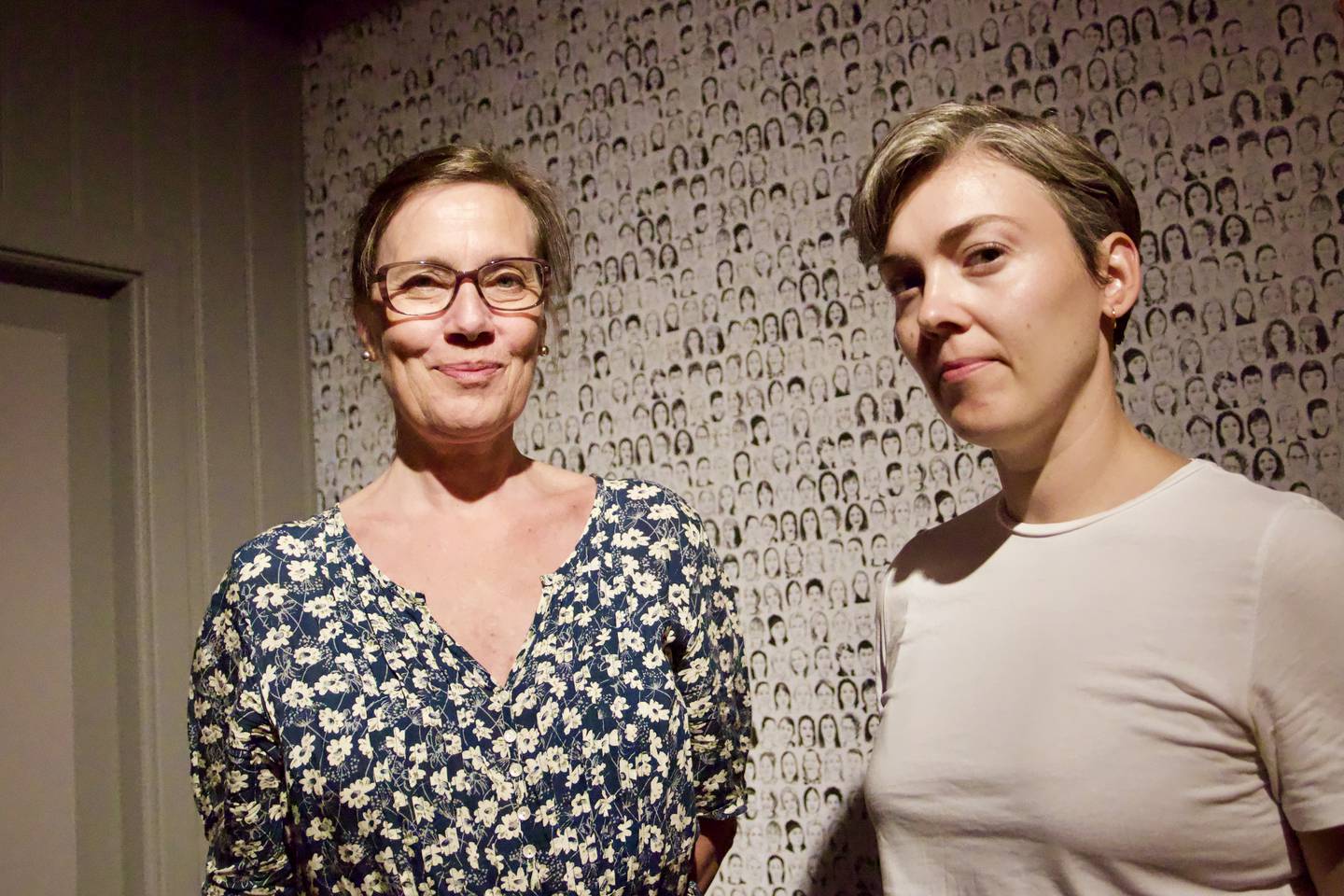 Mona Holm (t.v.) og Thea Aarbakke.