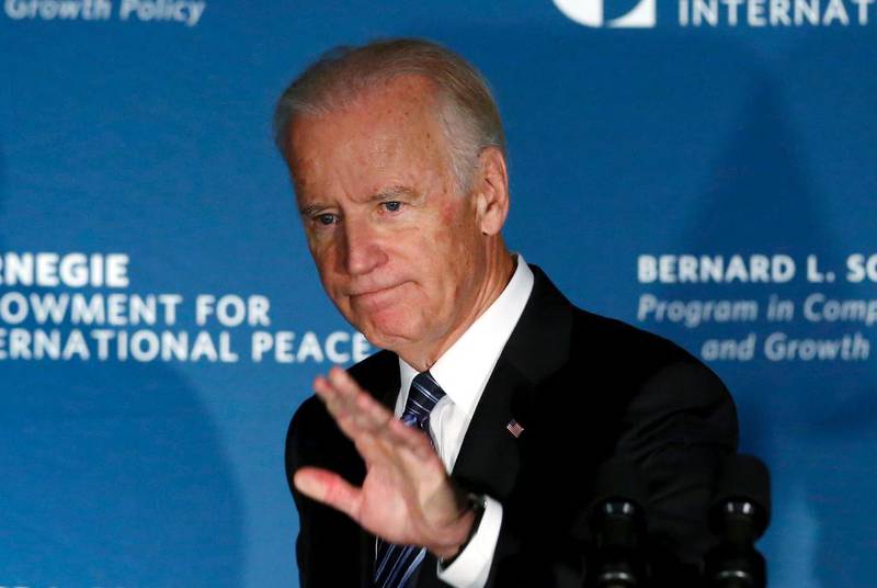 Nåværende visepresident Joe Biden har ennå ikke bestemt seg for om han stiller til valg i 2016. 