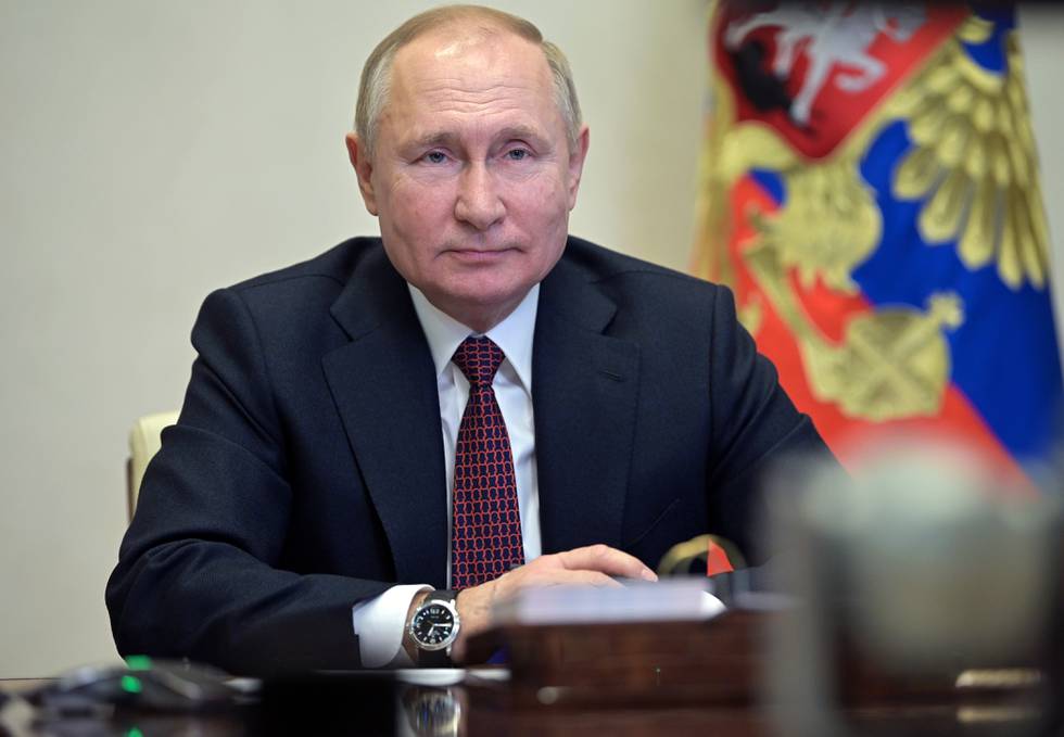 Russlands president Vladimir Putin. Foto: AP / NTB