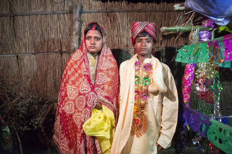 16 år gamle Punam tror hun får et bedre liv når hun kan bli forsørget og bo sammen med sin unge ektefelle Ashok.
