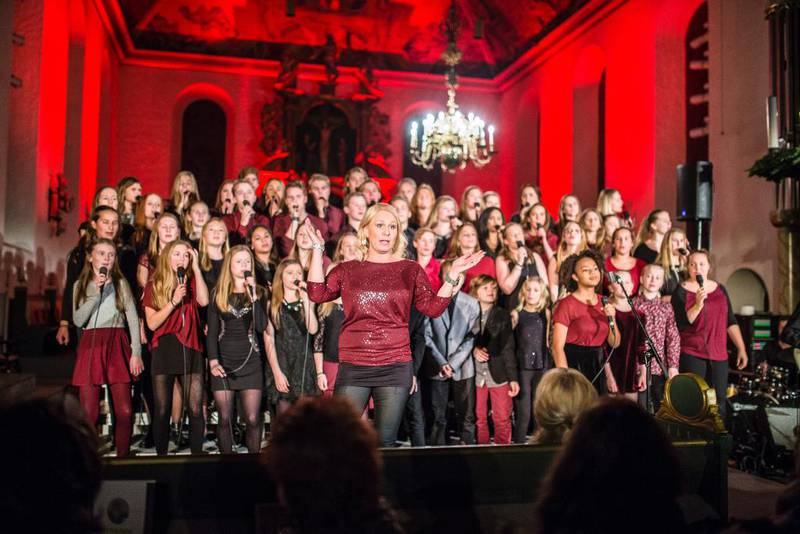 Barnekoret Oslo Soul Children satte sitt preg på utdelingen med en egen konsert-del.