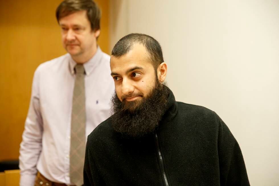 Terrordømte Ubaydullah Hussain forblir i fengsel. Foto: Cornelius Poppe / NTB