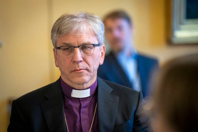 Biskop Olav Fykse Tveit fekk tysdag Den Kongelige Norske Fortjenestorden. Foto: Heiko Junge / NTB / NPK