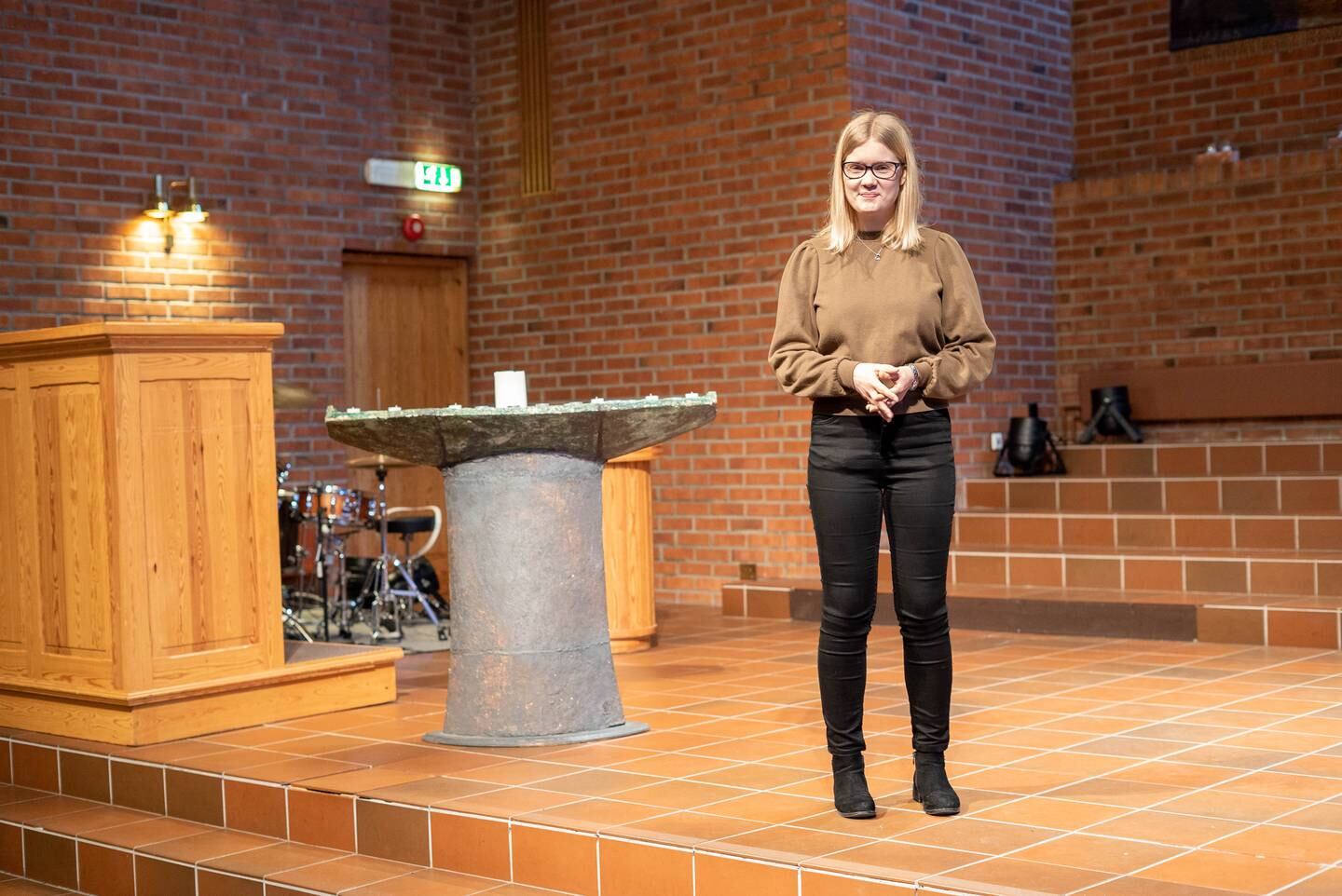 Maria Sandvand, Barneleder i Kristiansand Frikirke. Sak om pastorrolla og rekruttering av unge i Frikyrkja.