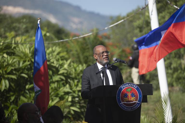 HAITI: Ariel Henry ble utnevnt som statsminister av tidligere president Jovenel Moise dagen før sistnevnte ble drept i et attentat i juli 2021.