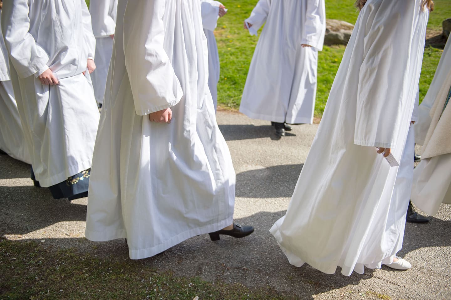 Andelen konfirmanter i Den norske kirke faller. I fjor konfirmerte kun 49.5 prosent av norske 15-åringer seg i kirken. Det er den laveste andelen noensinne. Illustrasjonsfoto: Carina Johansen / NTB