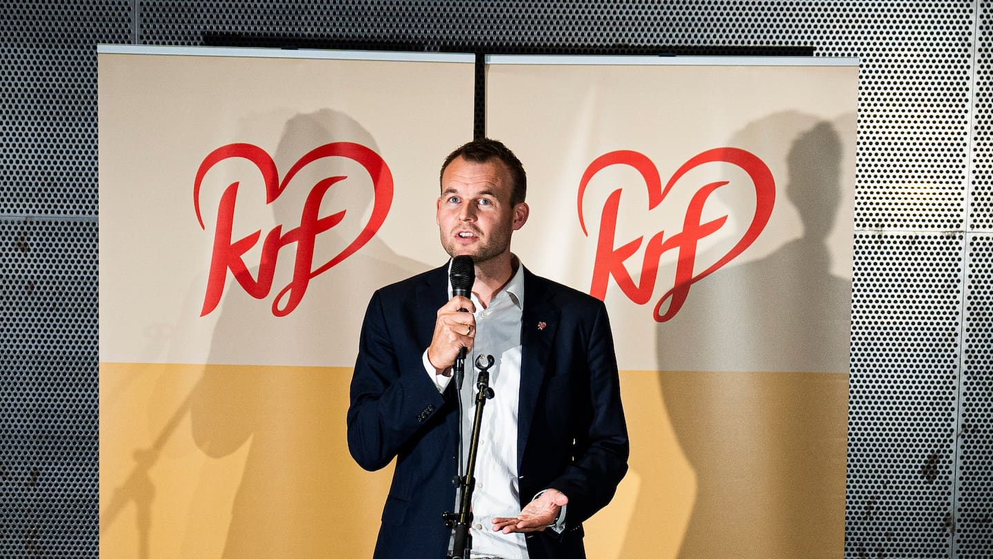 Valg 2019. Valgvake Krf. Kjell Ingolf Ropstad