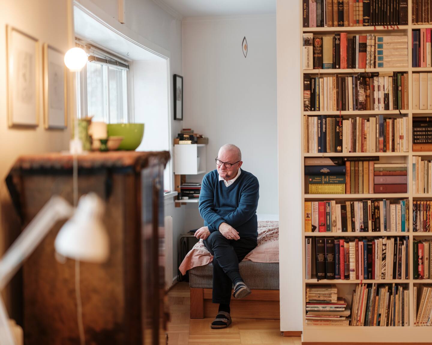 Geir Gundersen skal feire jul uten Liv Riiser.
