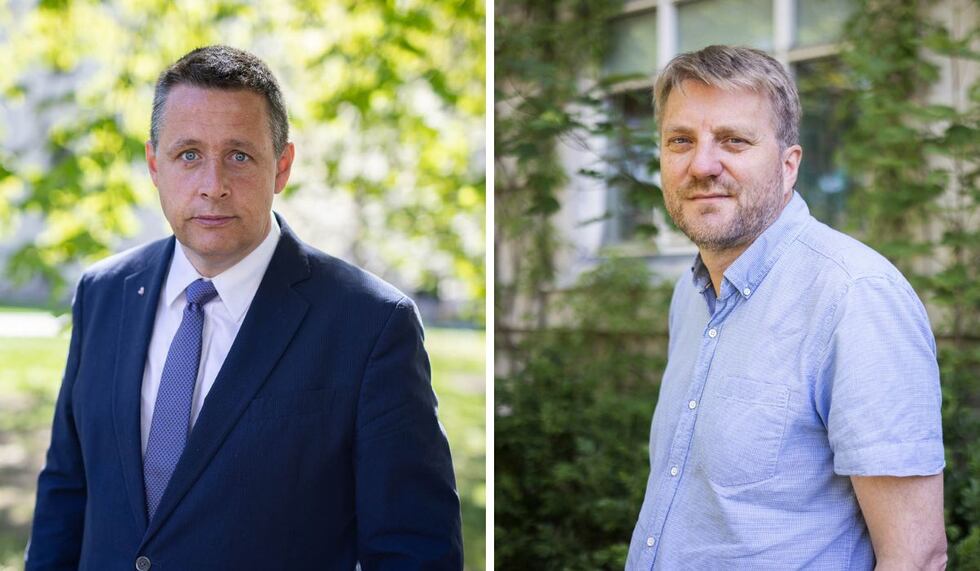 Hans Jakob Heimvoll/Matilde Solsvik F.v.: Espen Andreas Hasle og Espen Ottosen