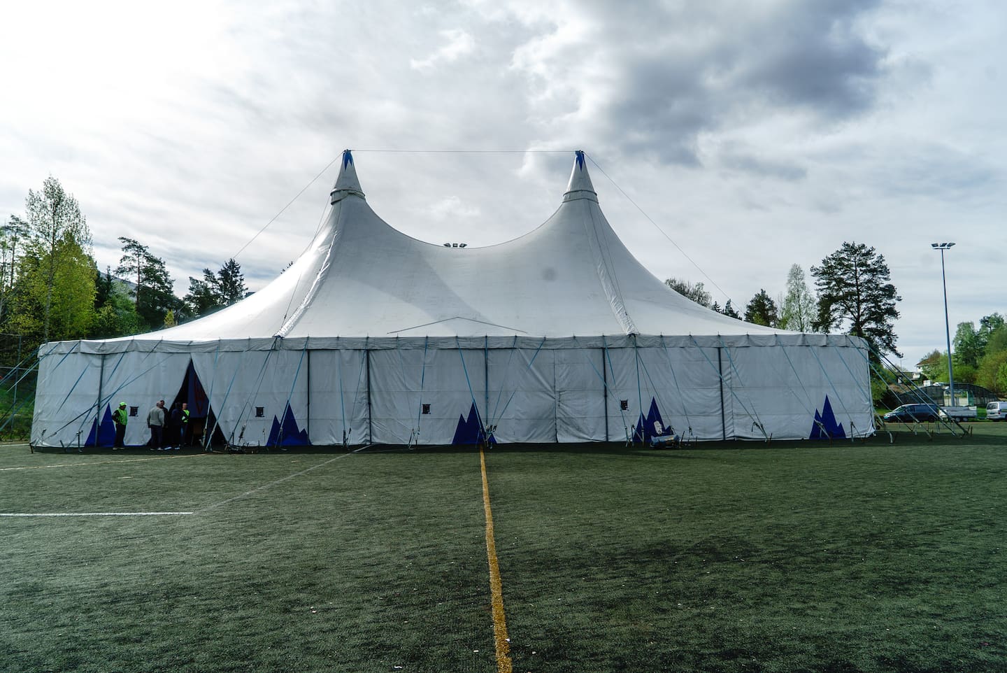 Teltmøte på Ekeberg.