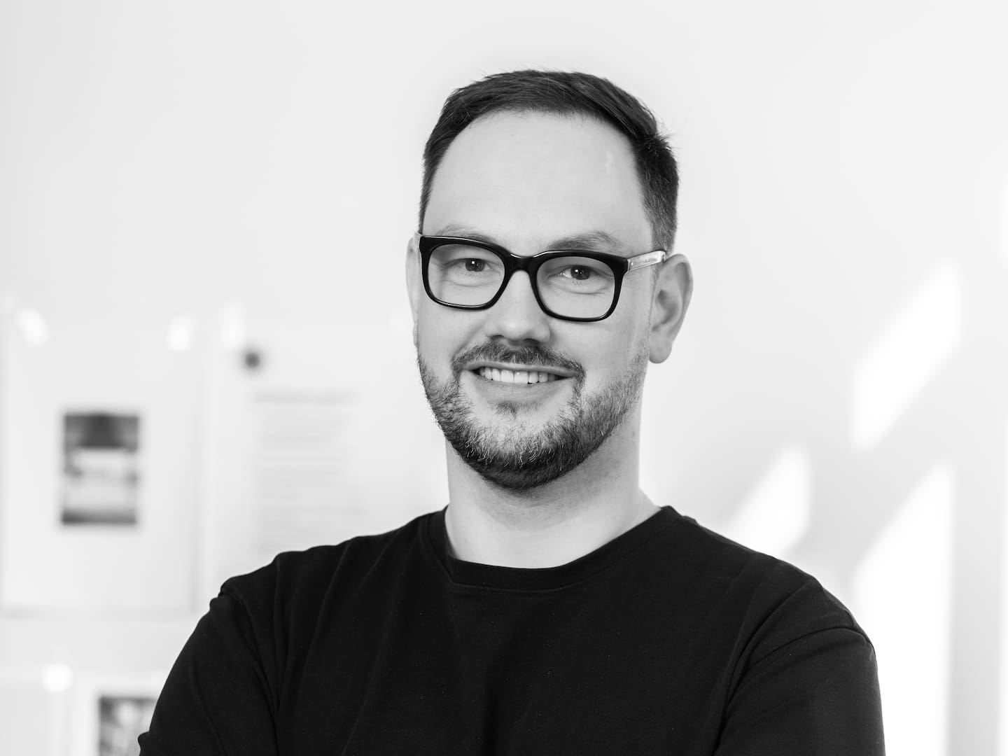 Portretter av ansatte i Transborder Studio, Øystein Rø.