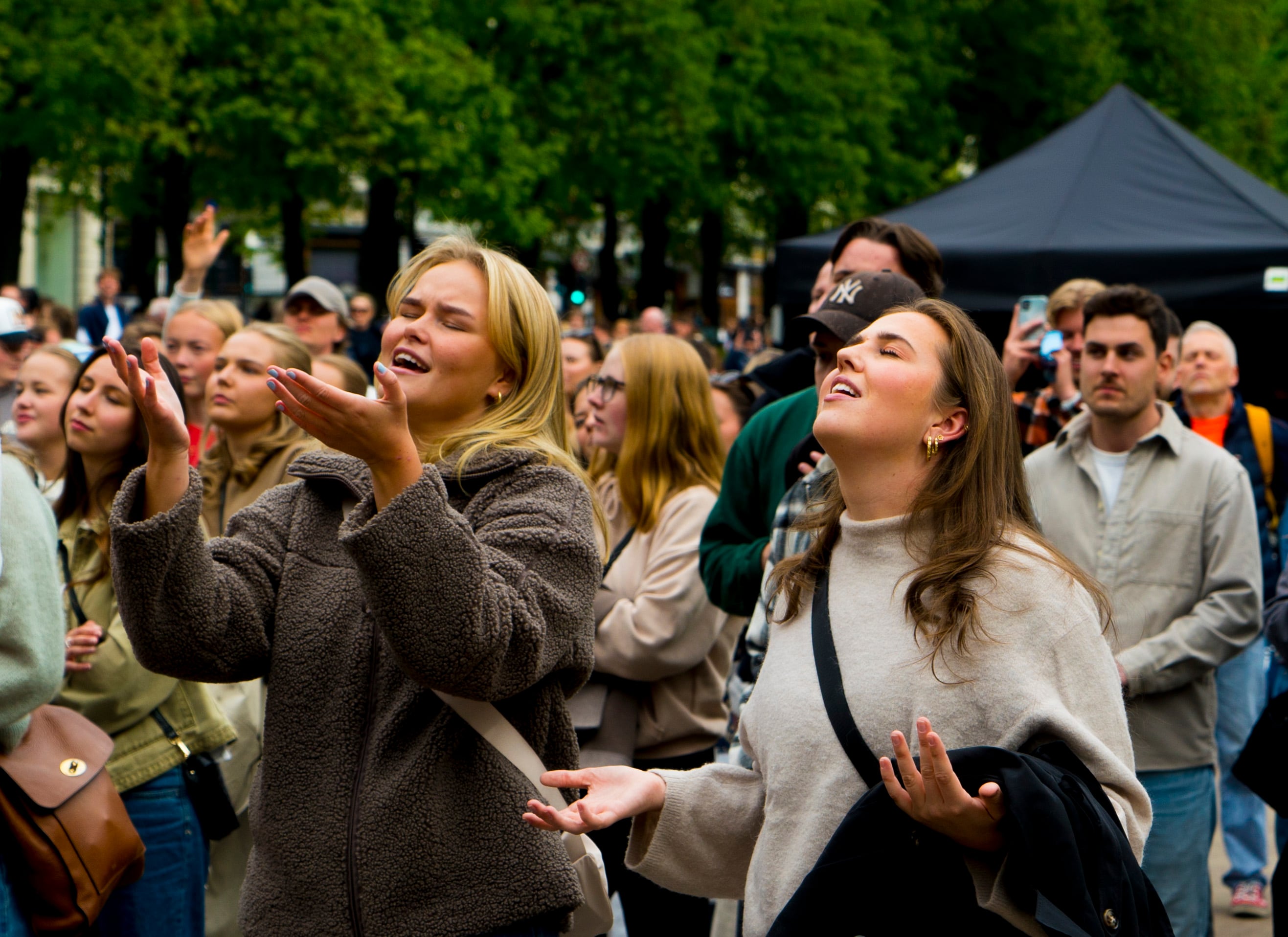 Storgudstjeneste midt i Oslo sentrum