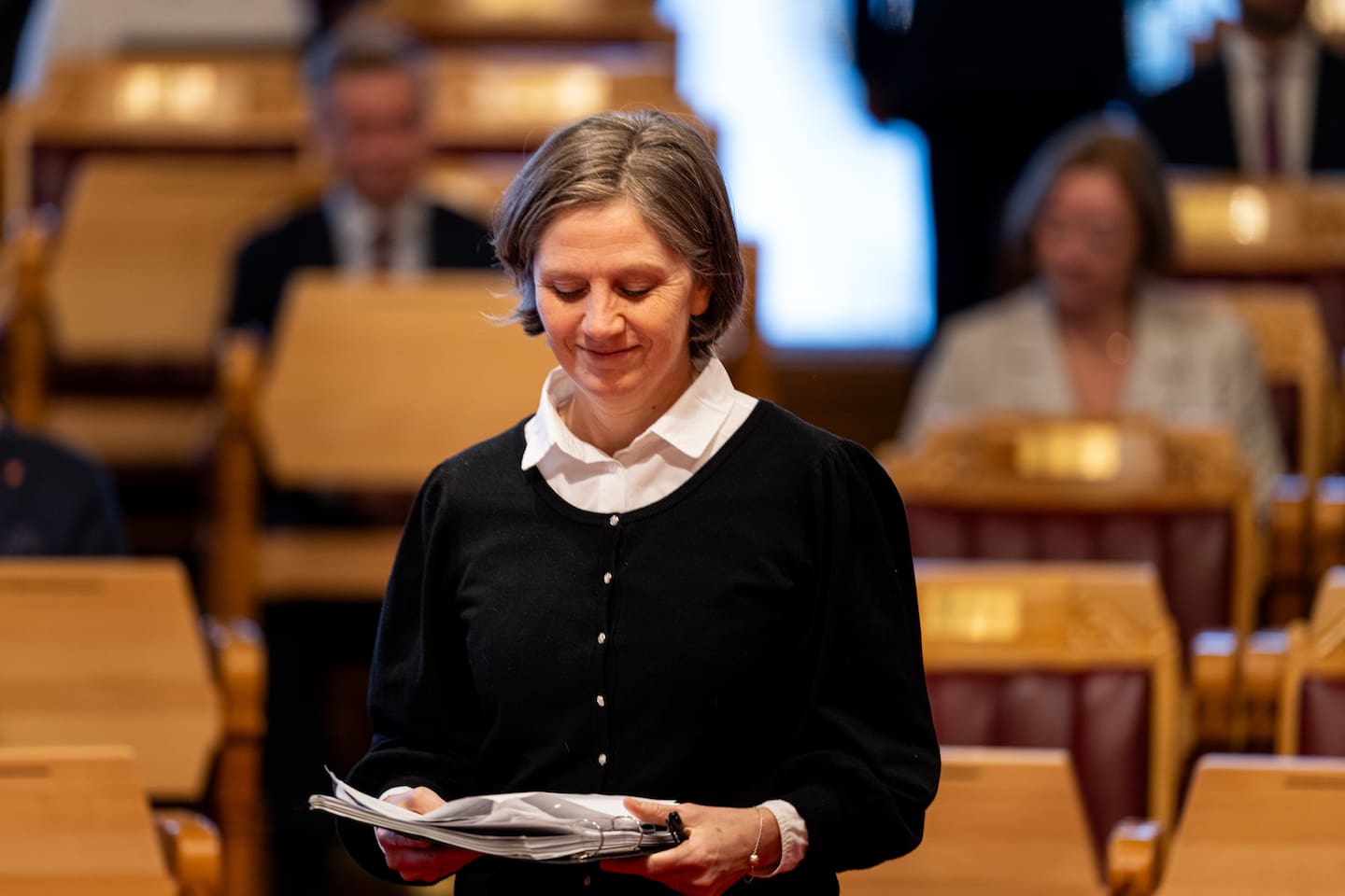 Barne- og familieminister Kjersti Toppe.
Foto: Thomas Fure / NTB
