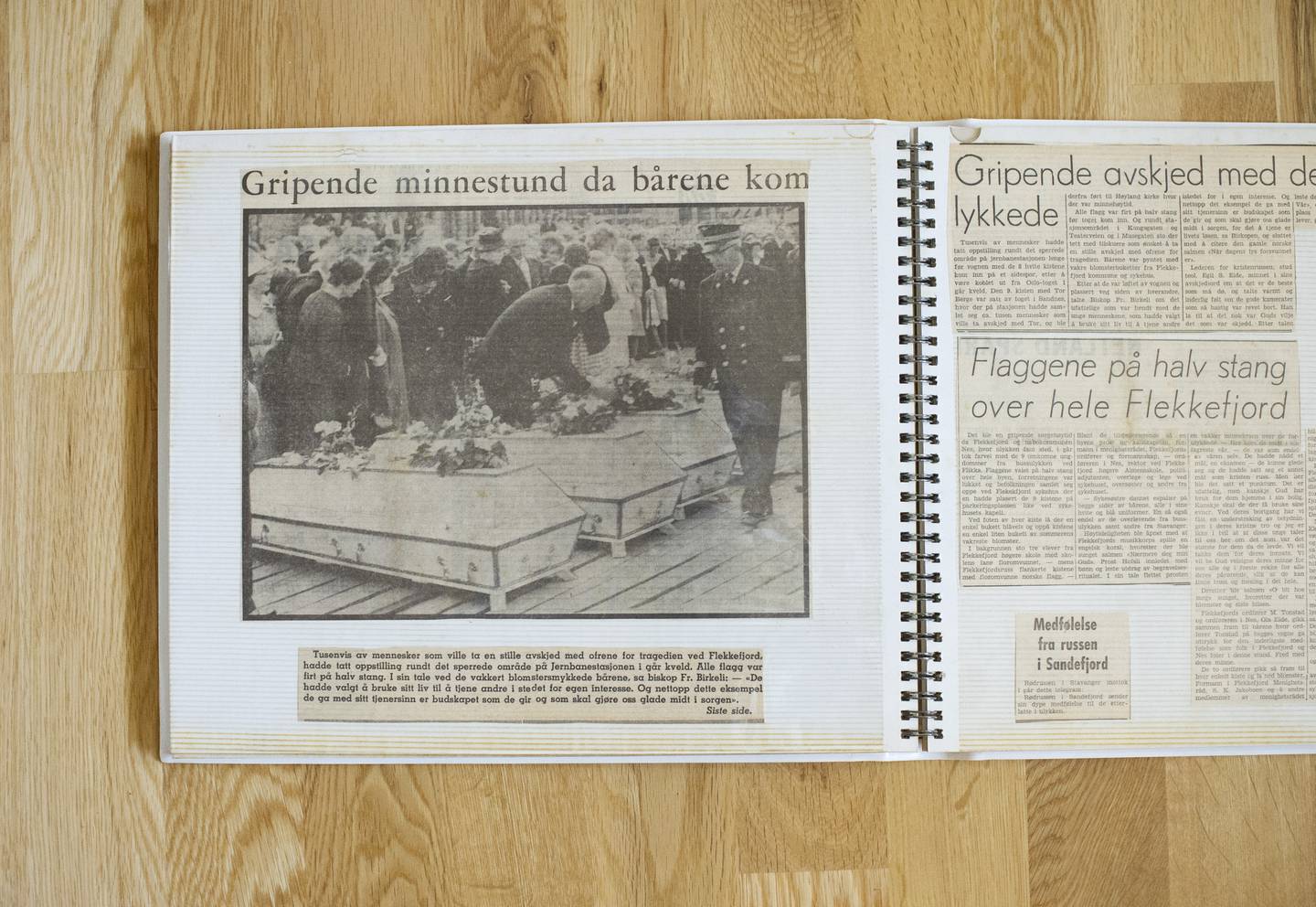 I juni 1963 gikk en russebuss med 34 kristenruss i Logavannet nord for Flekkefjord. Marit Synnøve Gilje overlevde, mens søstera til Tormod Lauvvik var blant de ni som omkom.