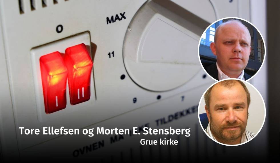 Tore Ellefsen og Morten Stensberg, strøm, debatt