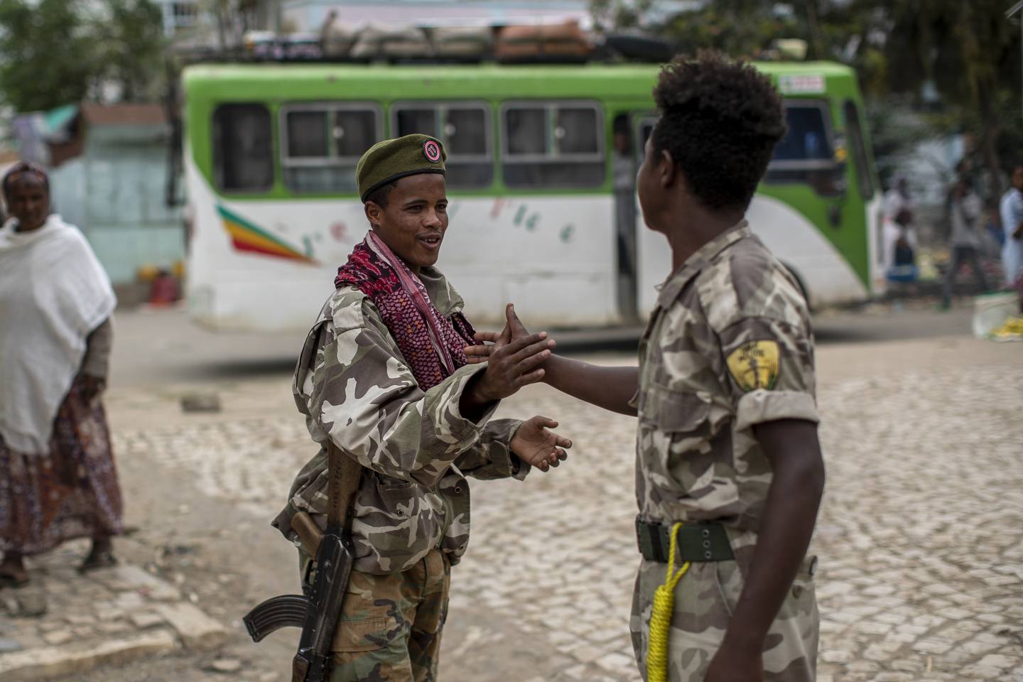 Tigray, tplf, soldater, etiopia