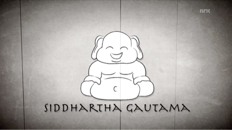 Slik framstilles Buddha på nettsiden NRK Skole. Buddhistforbundet mener NRK har «blandet sammen» den ekte Buddha med den kinesiske sagnfiguren Budaiogså kalt «fat buddha».