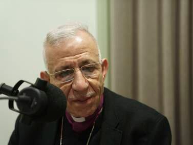 Palestinsk biskop mener kristensionister lager en krigsgud