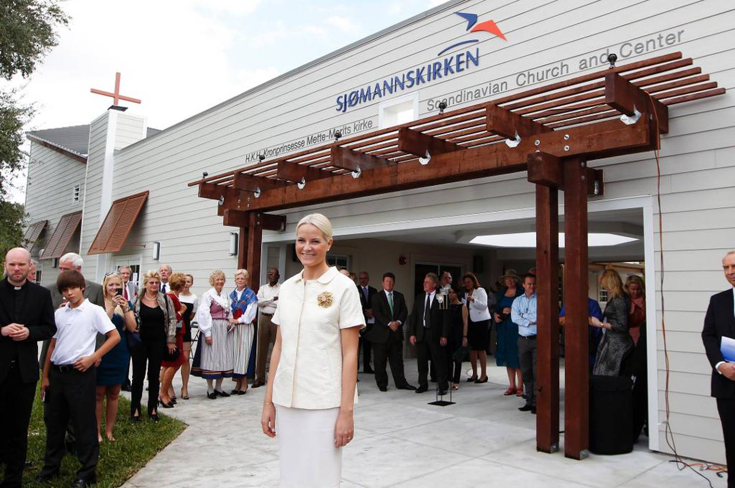 I 2011 åpnet kronprinsesse Mette-Marit sjømannskirken H.K.H. Kronprinsesse Mette-Marits kirke, Scandinavian Church and Center, i Davie utenfor Miami.