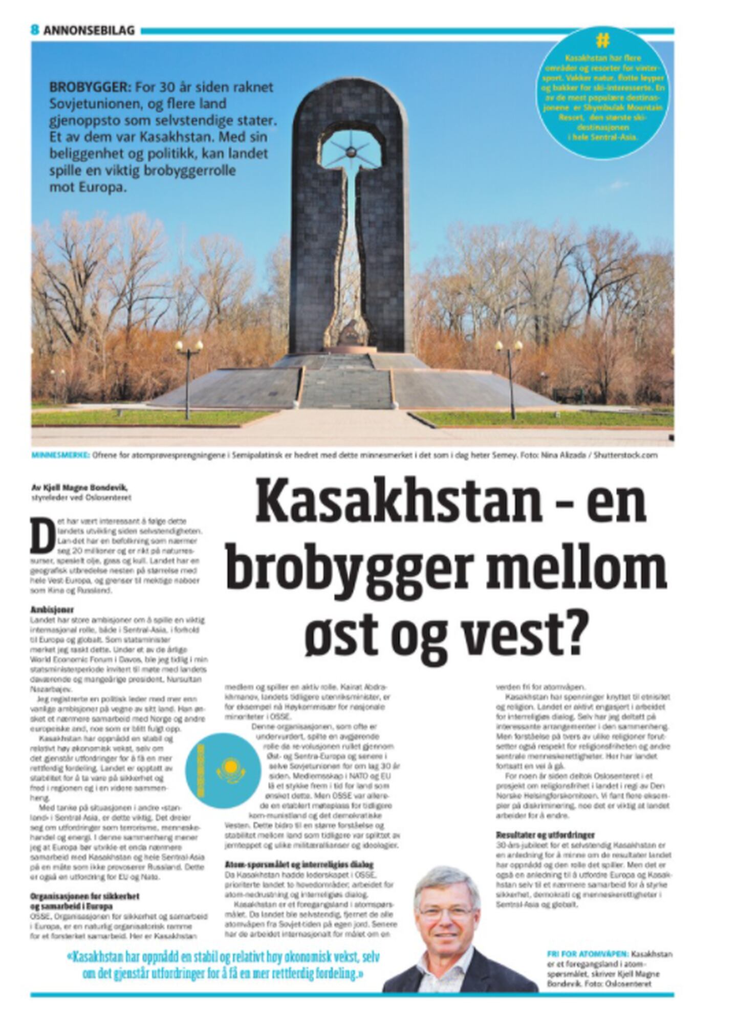 Bilag Dagbladet Kasakhstan 2021 (Skjermdump)